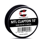 10ft Coilology MTL Clapton Wire – 27/37 Ni80 3.25ohm/ft - 1Pack
