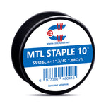 10ft Coilology MTL Staple Wire – 4-.1*.3/40 Ni80 2.77ohm/ft - 1Pack
