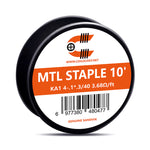 10ft Coilology MTL Staple Wire – 4-.1*.3/40 Ni80 2.77ohm/ft - 1Pack
