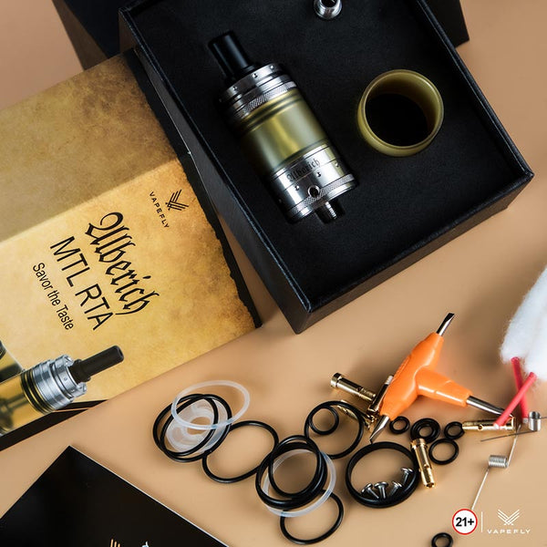 Atomiseur Vapefly Alberich MTL RTA 3 ml/4 ml – Atomiseur Vapefly Alberich MTL RTA 3 ml/4 ml
