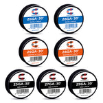 30ft Coilology Resistance Wire – 25ga Ni80 2.08ohm/ft - 1Pack
