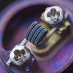 4pcs Coilology Pre-built Ni80 SFC Coil (with 10 Strips of the Shoelace Cotton) – 2-26/36 5/4lp ID:3.0mm 0.16ohm Ni80 - 1Pack
