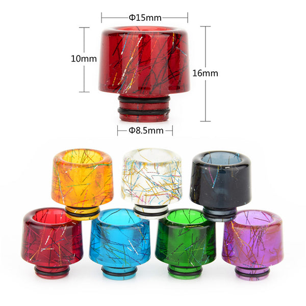 Reewape Resin 510 Drip Tip Random Color (10pcs/pack) – AS197 - 1Pack
