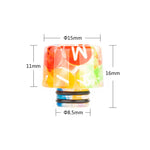 Reewape Resin 510 Drip Tip Random Color (10pcs/pack) – Default Title
