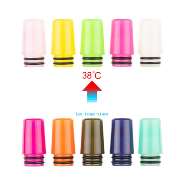 Reewape Resin 510 Drip Tip Random Color (10pcs/pack) – AS260W - 1Pack
