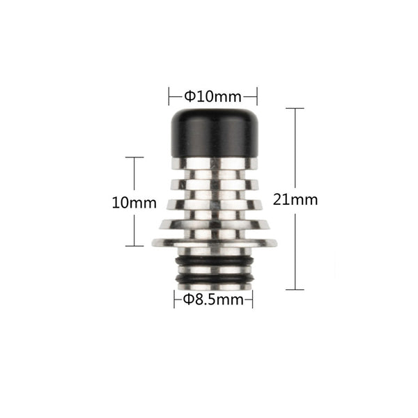 Reewape Resin 510 Drip Tip Random Color (10pcs/pack) – AS278S - 1Pack
