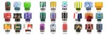 Reewape Resin 510 Drip Tip Random Color (10pcs/pack) – Default Title
