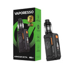 Vaporesso Armour OCTA Mod Kit 220W مع خزان iTank T Dual Mesh سعة 6 مل – أسود داكن - طقم تعديل درع أوكتا
