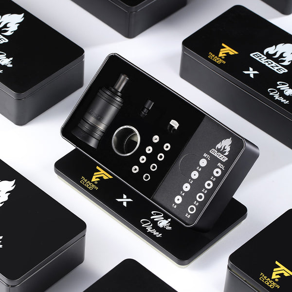 ThunderCloud x Mike Vapes Blaze MTL RTA Tank Atomizer 3ml (22mm) – ThunderCloud x Mike Vapes Blaze MTL RTA Tank Atomizer 3ml (22mm)
