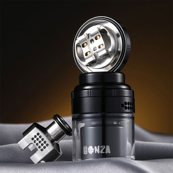 ThunderCloud x Vaping Bogan Bonza Pro RTA Tank 6ml – ThunderCloud x Vaping Bogan Bonza Pro RTA Tank 6ml
