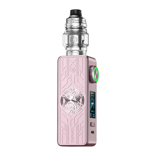 Lost Vape Centaurus M100 Mod Kit with Centaurus Sub Ohm V2 Tank 5ml – Dusty Rose - Centaurus M100 Kit
