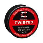 10ft Coilology Twisted Spool Wire – 4-28ga(1.62ohm) - 1Pack
