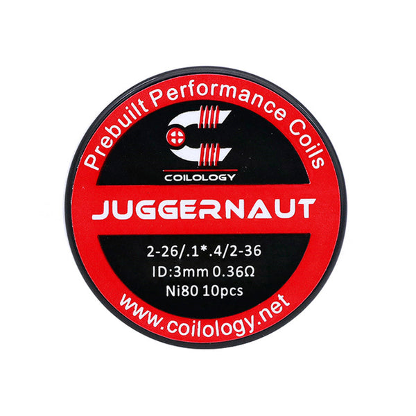 Bobine préconstruite Coilology Juggernaut 10 pièces (26ga + 36ga) * 2 + 38ga * 26ga
