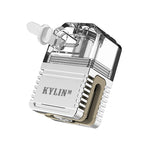 Vandy Vape Kylin M Tank 3ml for BB Style /Boro/Pulse AIO Kit – Frosted Grey - Kylin M Tank
