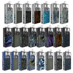 Kit Pod Mod LVE Orion II Pro 1900 mAh 4,5 ml (Max 50 W) – Carbone texturé argenté – Édition limitée (Kit RBA+Coil)
