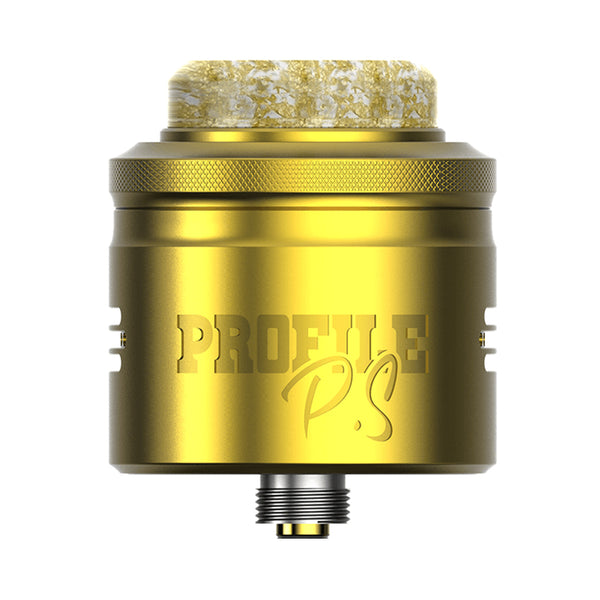 Atomiseur Wotofo Profile PS Dual Mesh RDA (28,5 mm) – Or - Profil PS RDA
