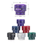 Reewape Resin 810 Drip Tip Random Color (10pcs/pack) – AS116F - 1Pack
