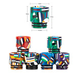 Reewape Resin 810 Drip Tip Random Color (10pcs/pack) – AS116F - 1Pack

