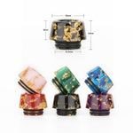 Reewape Resin 810 Drip Tip Random Color (10pcs/pack) – AS116F - 1Pack
