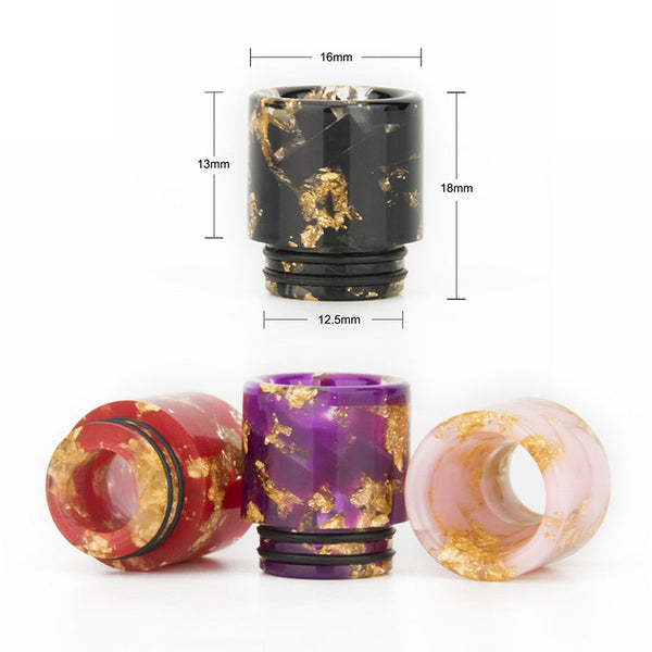Reewape Resin 810 Drip Tip Random Color (10pcs/pack) – AS180 - 1Pack
