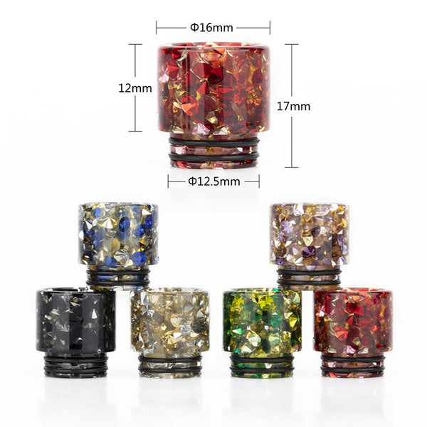 Reewape Resin 810 Drip Tip Random Color (10pcs/pack) – AS182 - 1Pack
