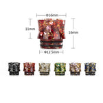 Reewape Resin 810 Drip Tip Random Color (10pcs/pack) – AS116F - 1Pack
