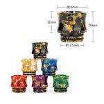 Reewape Resin 810 Drip Tip Random Color (10pcs/pack) – AS116F - 1Pack
