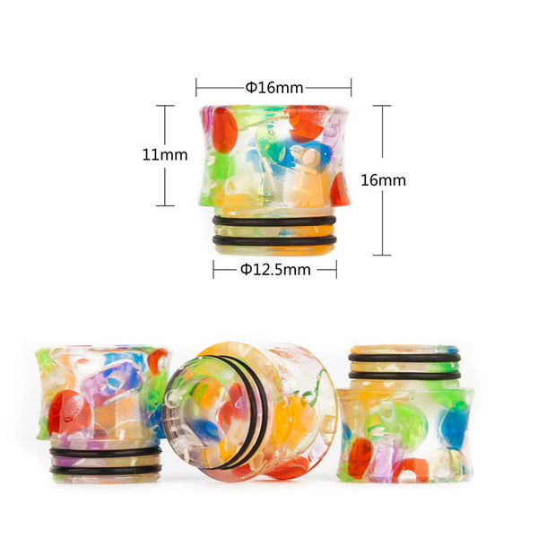 Reewape Resin 810 Drip Tip Random Color (10pcs/pack) – AS214 - 1Pack
