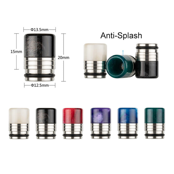 Reewape Resin 810 Drip Tip Random Color (10pcs/pack) – AS298F - 1Pack
