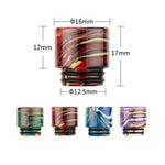 Reewape Resin 810 Drip Tip Random Color (10pcs/pack) – AS116F - 1Pack
