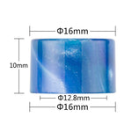 Reewape Resin Drip Tip Random Color (10pcs/pack) – AS269 (Smok TFV8 Baby V2/ TFV 16) - 1Pack
