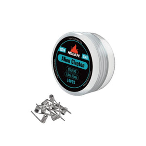 
      
        Hellvape SS316 Triple Core Alien Clapton ملف مُعد مسبقًا 27 Ga*3+34Ga (0.24 أوم) (10 قطع/عبوة) – hellvape – Parcelcabin International Shipping
      
    