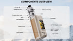 Lost Vape Thelema Q200 Pro Mod Kit 200W with Centaurus Sub Ohm V2 Tank 5ml – Jungle Nomad - Thelema Q200 Pro Kit
