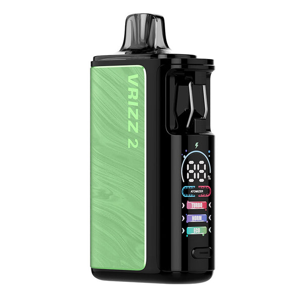 مجموعة نظام VOOPOO Vrizz 2 Pod بسعة 1350 مللي أمبير/ساعة وسعة 15 مل – أخضر فاتح - طقم Vrizz 2

