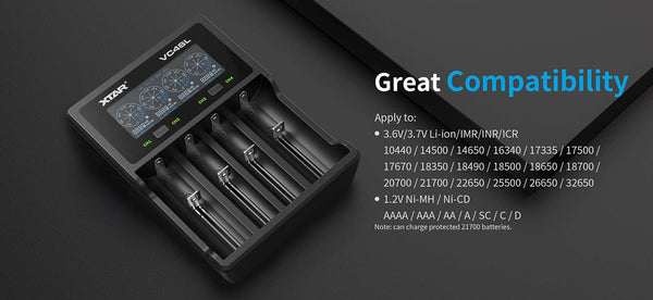 Xtar VC4SL Charger – Xtar VC4SL Charger
