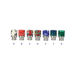 Reewape Resin 510 Drip Tip Random Color (10pcs/pack) – Default Title
