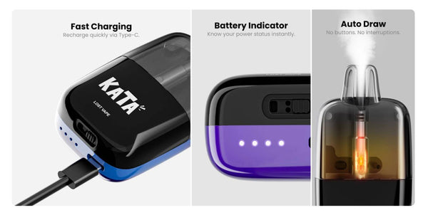 Lost Vape Kata Pod System Kit 1600mAh 10ml (Max 30W) – Lost Vape Kata Pod System Kit 1600mAh 10ml (Max 30W)
