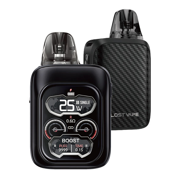 Kit système de pods Lost Vape Ursa Baby 3 Pro 1300 mAh 2,5 ml – Black Carbon - Kit Ursa Baby 3 Pro
