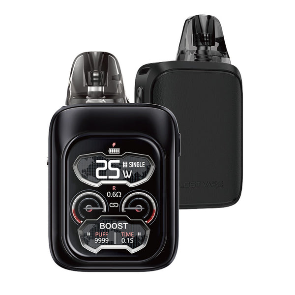 Kit système de pods Lost Vape Ursa Baby 3 Pro 1300 mAh 2,5 ml – Cuir de minuit - Kit Ursa Baby 3 Pro
