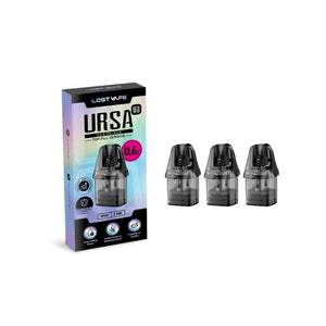 Cartucho Lost Vape Ursa V3 Pod 2,5ml (3 unidades/pacote)