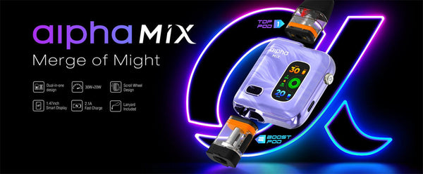 SMOK Alpha Mix Pod System Kit 1300mAh 4ml – SMOK Alpha Mix Pod System Kit 1300mAh 4ml
