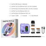 SMOK Alpha Mix Pod System Kit 1300mAh 4ml – Blue - Alpha Mix Kit
