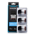 Cartouche SMOK Novo Pod 3ml/2ml (3 pièces/paquet) – Meshed 0.6ohm (Top Filling) - 1Pack
