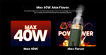 Lost Vape Thelema Aura S Pod System Kit 1600mAh 3ml (Max 40W) – Leather Black - Thelema Aura S Kit
