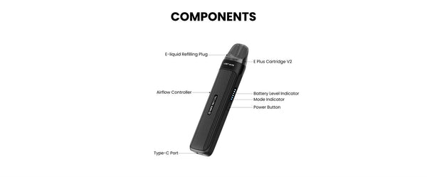Lost Vape Thelema Aura S Pod System Kit 1600mAh 3ml (Max 40W) – Lost Vape Thelema Aura S Pod System Kit 1600mAh 3ml (Max 40W)
