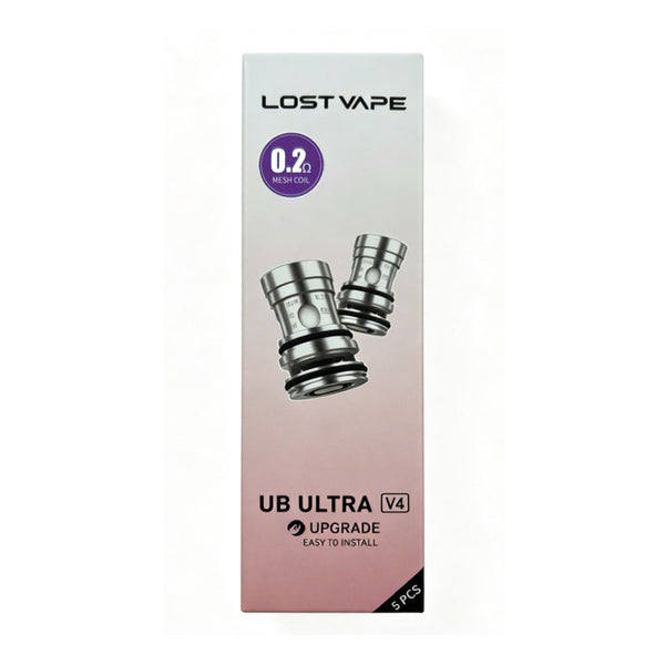 Lost Vape UB Ultra V4 Replacement Coil (5pcs/pack) – UB ULTRA V4 0.2ohm - 1Pack
