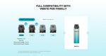 VOOPOO VMATE i3 Pod System Kit 1500 مللي أمبير 3 مل – أحمر - مجموعة VMATE i3
