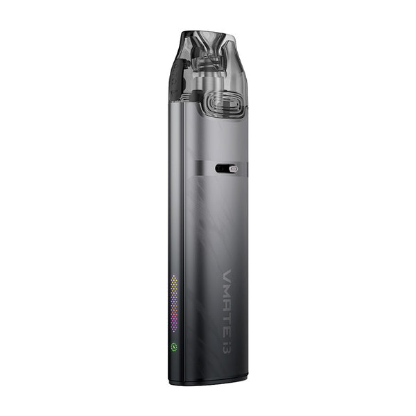 VOOPOO VMATE i3 Pod System Kit 1500 مللي أمبير 3 مل – مجموعة VMATE i3 باللون الفضي الأسود
