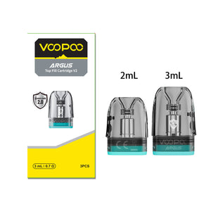 
        
          VOOPOO ARGUS Top Filling Cartridge V2 2ml/3ml (3pcs/pack) – Voopoo – Image 2 – Parcelcabin International Shipping
        
      