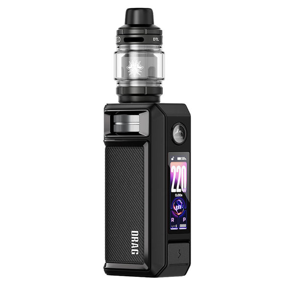 VOOPOO Drag 6 Mod Kit with Uforce-X Tank II 4400mAh 5ml (Max 220W) – Black - Drag 6 Kit
